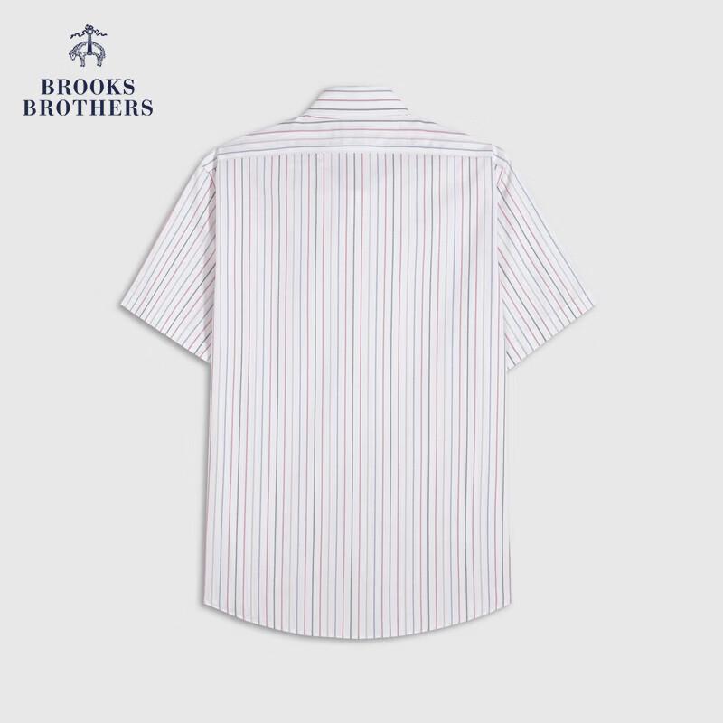 

Мужская рубашка Brooks Brothers из оксфорда в полоску, не требующая особого ухода M