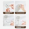 Multifunctional Adhesive Bin For Shower And Kitchen Storage Securely Holds Items Without Drilling Modern Simple Style