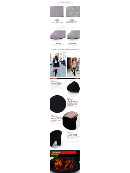 New European & American Over-the-Knee High Heel Boots – Thick Heels, Plus Sizes Available
