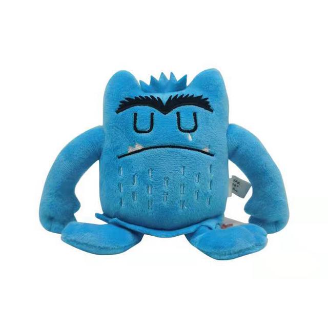 Cute Monster Plush Doll Emotional Support Stuffed Animal Soft Toy For Kids Children Birthday Christmas Gift