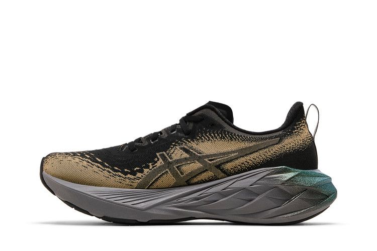 Asics Novablast 4 Platinum Black Champagne