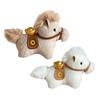 Lucky Ingot Horse Keychain Plush Pony Toy Chinese Zodiac Year