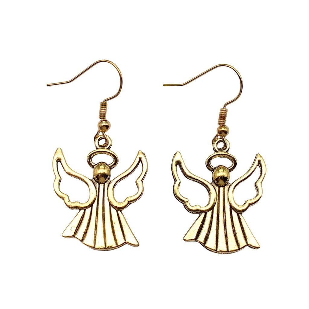 Modern High-Quality Angel Wings Drop Earrings Stunning Mother's Day Gift for Wedding Guest