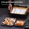 OEING 304 Stainless Steel Flat Rectangular Serving Tray