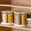 6 Pieces Food-Grade Rotating Grain Dispenser Moisture-Proof Rotating Rice Container  Home Use
