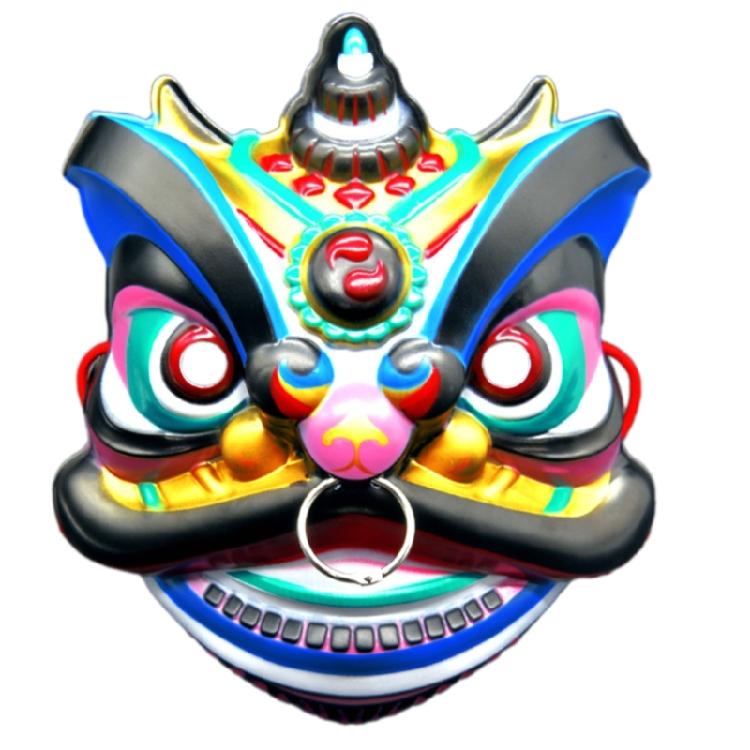 Chinese Lion Dance Costume Mask Lion Dance Mask For Women Men Cosplay Enthusiasts Halloween Party Decoration Mask