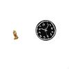 Majestic Lion Art Figurine And Modern Acrylic Wall Clock Ornament Decorative Sculpture for Office