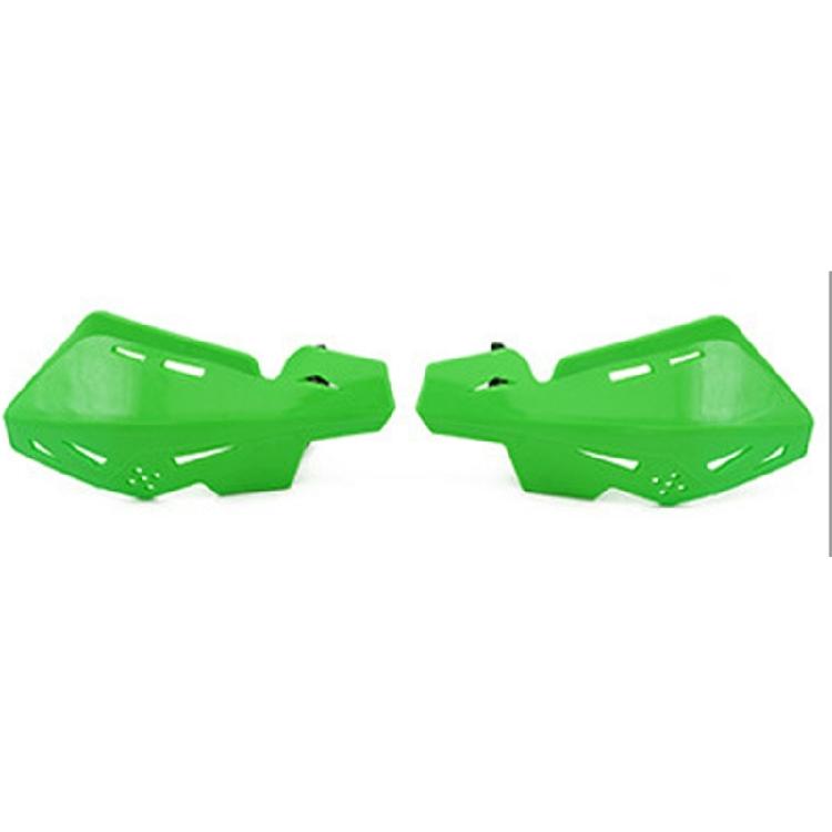 Защита рук мотоцикла Универсальная Пластиковая Металлическая Конструкция Защита от Ветра Легкая Сборка Инструкция зелёный