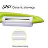 Rust-resistant Vegetable Peeler Ceramic Ergonomic Curved Handle Sharp Blade Food Grade Multi-functional Manual Fruit Peeling Tool Kitchen Gadgets