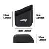 2PCS New Auto Truck Pillar Pocket Holder Box Storage Bag For Jeep Renegade Compass Grand Cherokee Wrangler jk Gladiator Patriot AKV1