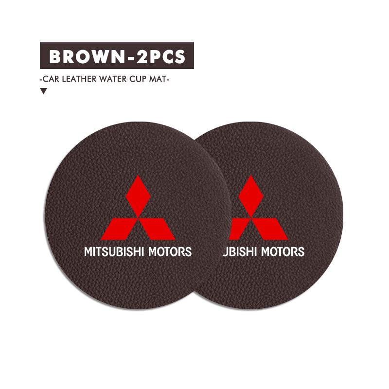 Premium Suede Water Coaster Antiscratch Durable Protective For Mitsubishi Outlander Lancer Eclipse Mirage Xpander Attrage