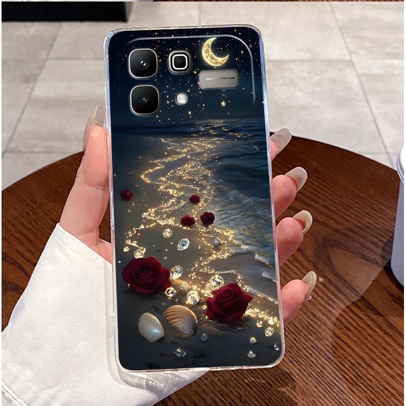 Case For Infinix Note 60 Pro Note60 5G Casing X6879 X6878 Luxury Cute Love Rabbit Funny Clear Slim Soft TPU Silicone Phone Case