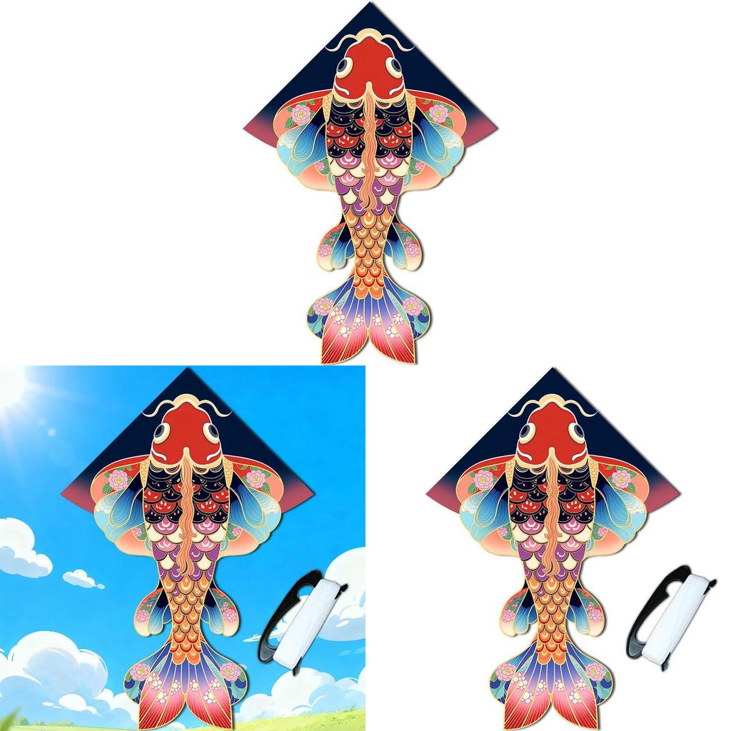 Koi Fish Wind Catchers With Mechanical Craft For Kids And Summer Vacation Play