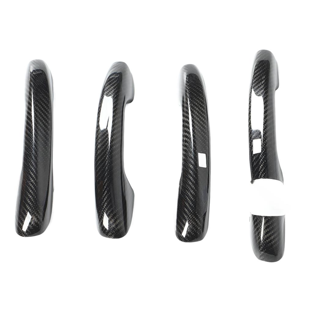 Exterior Door Handle Cover Real Carbon Fiber Replacement for Mercedes?Benz W205 W213
