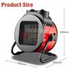 3000W Electric Heater Fan Ceramic Space Air Heater Portable Ceramic Fan Warmer Pemanas Kipas Seramik