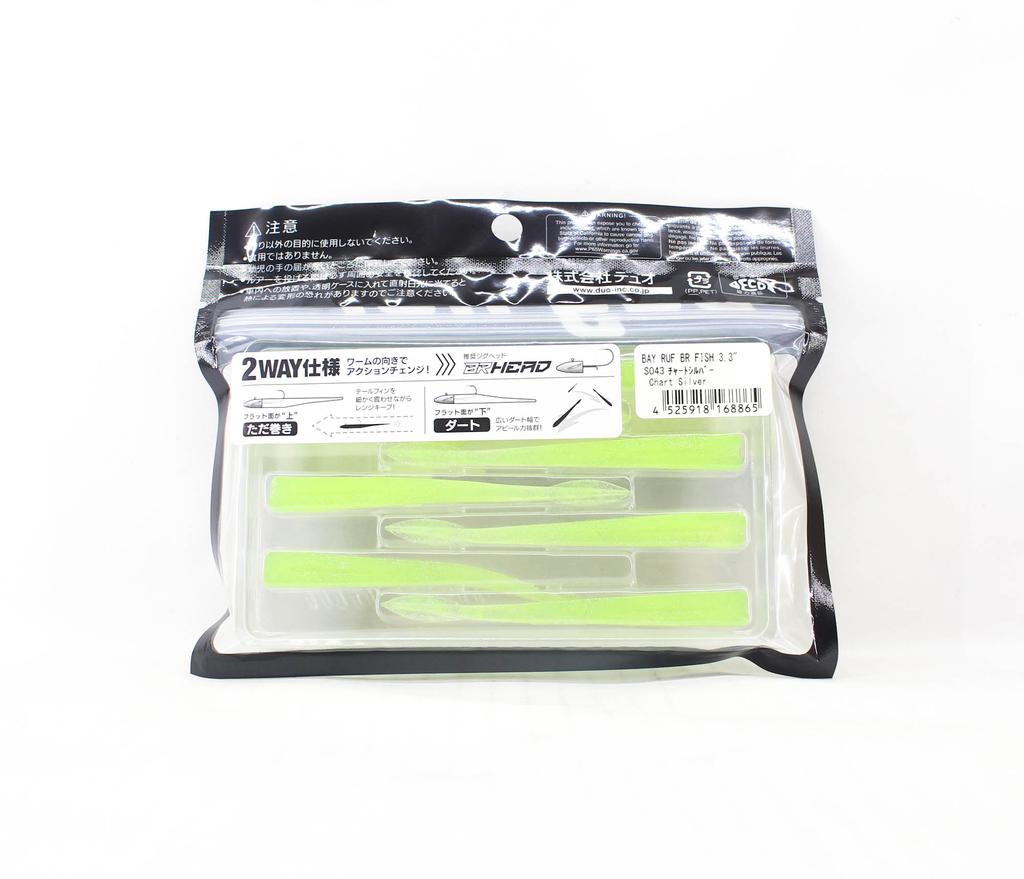 DUO Soft Lure Bay Ruf BR Fish 3,3 tommer S043 (8865)