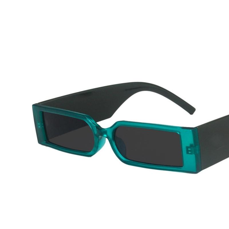 Vintage Small Hip Hop Glasses Rectangle Women's Square Sunglasses Retro Style Fashion Design Sunglasses Modern UV400