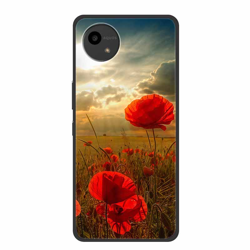 For SHARP AQUOS WISH4 Case Luxury TPU Soft Silicone Phone Cases Back Cover for Sharp Aquos Wish 4 Shockproof Love SH-52E Coque