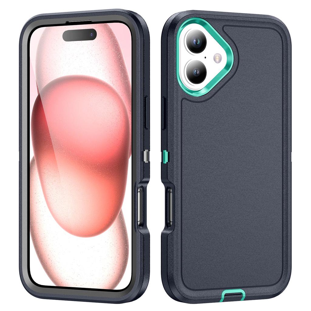 Etui na iPhone 16 PC+Silikon+EVA Ochrona klasy wojskowej Pokrowiec na telefon