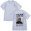 HOT SALE Cactus Jack T-shirt High Quality Cotton Men Women LOOK MOM I CAN FLY Tee ASTROWORLD Hip Hop Short Sleeve Tshirts Tops