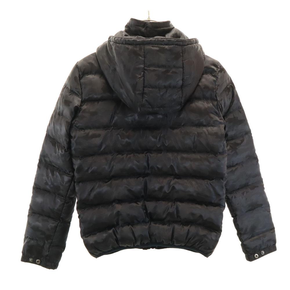 Pretty Green Camouflage Pattern Down jacket 1 black camouflage Men's Used
