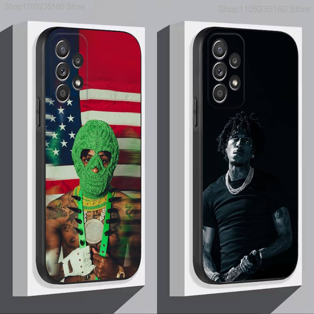 Y-YoungBoy DESHAWN MASA Cool Phone Case For Samsung S 25,24,23,22,30,21,10,9,Ultra,Plus,Lite,FE,4,5G Black Soft Case