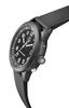 Citizen Q&Q Smile Solar Radio Wave Watch D08A-001VK 10 ATM Water Resistant Analog Urethane Band Men's Black
