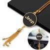 Car Pendants Auto Emblem Interior Rearview Mirror Ornaments Accessories For Jeep Renegade Compass Grand cherokee wk2 Wrangler JK AKL1