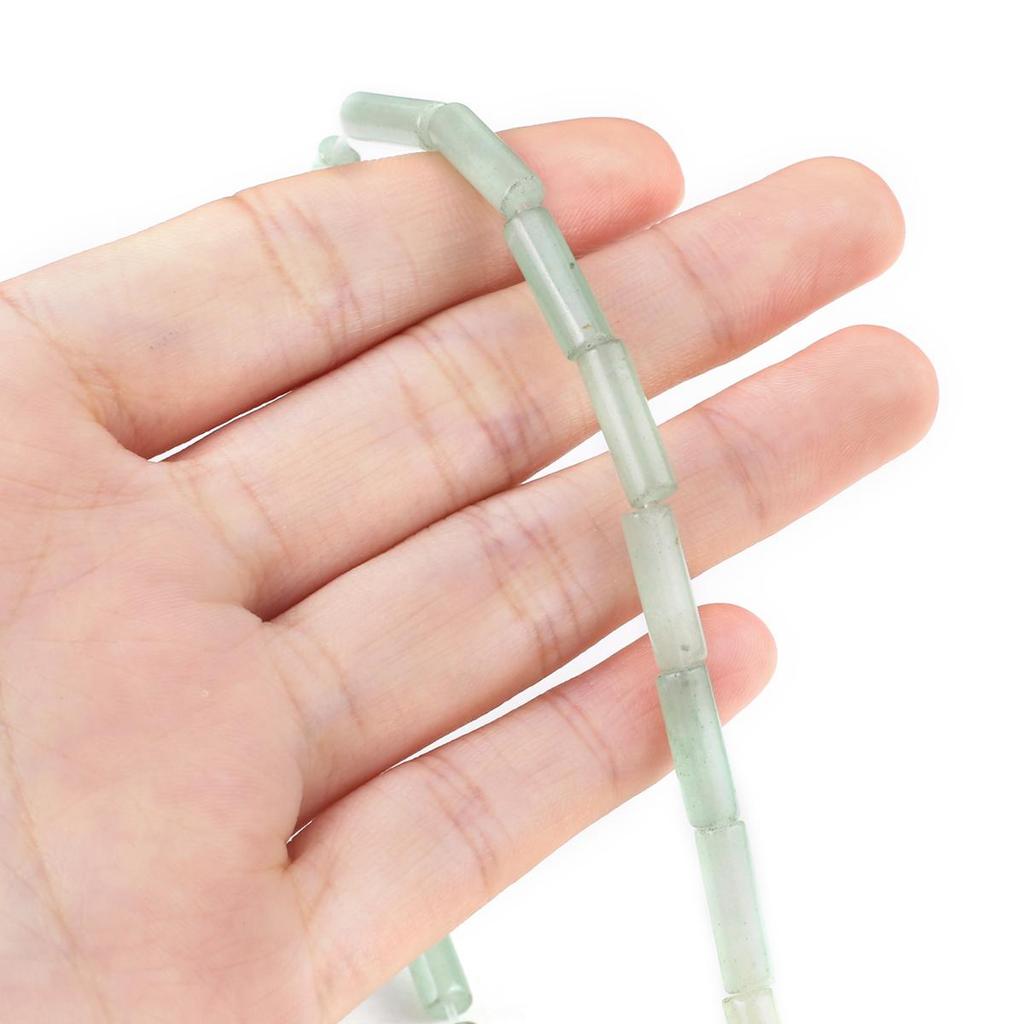 Natural Stone Beads Gold Swan/Turquoise Cylindrical Isolation Bead For Jewelry Making DIY Necklace Bracelet Earrings Accessory