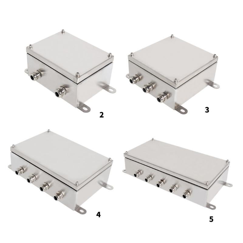 Stainless steels Outdoor Waterproof Cable Split Junction Box Electrical Junction Box Cable Connector Easy to Install