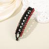 Rhinestone Twist Clamp Hair Clips Barrettes Hairpin Pea Clip Hairclip Lovely Hair Accessories