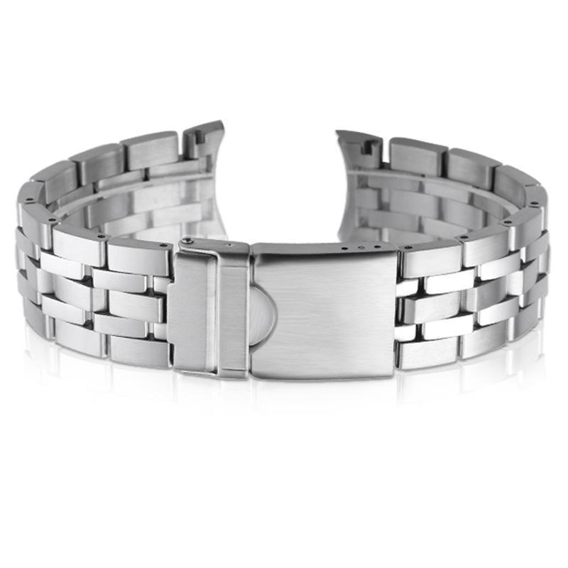 Buy 19mm PRC200 T055417A T055430 T055410 Watchband Watch Parts male strip  Solid Stainless steel bracelet strap at affordable prices — free shipping,  real reviews with photos — Joom