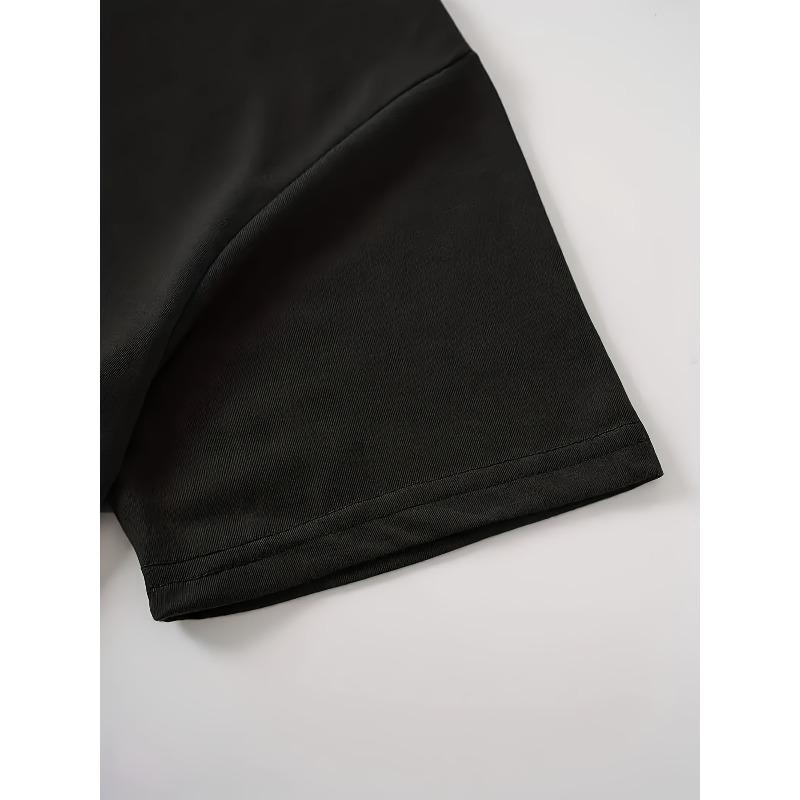 European Size Women's Valentine's Day Heart Print T-Shirt - Happy Valentine's Lettering Short Sleeve Round Neck Casual Blouse