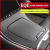Car Center Console Leather Suede Style Panel Cover Trim Panel Frame Interior Modification For Mercedes Benz EQE SUV  -2025
