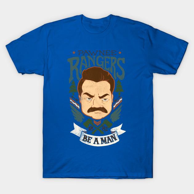 

Unisex Fashion TShirt Pawnee Rangers Print TShirt Plus Size S-5XL T-Shirt 100%Cotton Tops O Neck Short Sleeve Tees 4XL синий