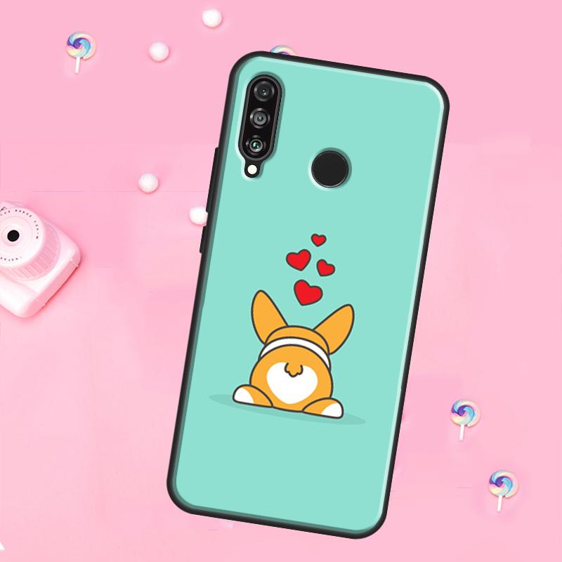 Cute Corgi Dog For Huawei Nova 10 9 SE 3i 7i 8i 11i 12i Y73 Y90 Y70 Y72 Y61 Y91 P60 Pro P30 P40 Lite Case