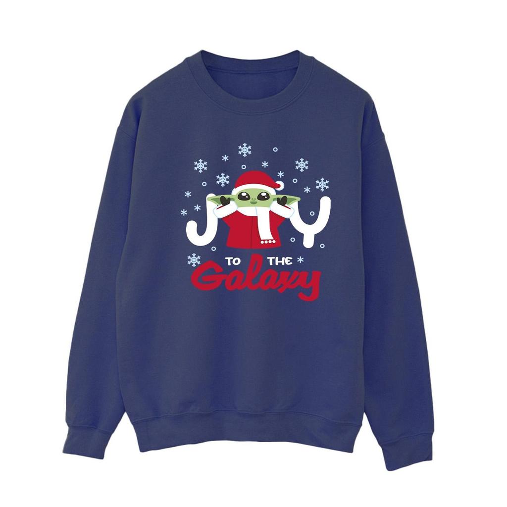 Star Wars Womens/Ladies The Mandalorian Joy To The Galaxy Sweatshirt