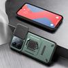 KEYSION Shockproof Armor Case for Redmi 15C 171mm 173mm Slide Camera Lens Protection Metal Ring Stand Phone Back Cover for POCO C85