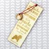 Bichon Frise, Bichon Tenerife, Bichon a poil frise – Dog bookmark, personalized bookmark – Design 02 | Art-Dog
