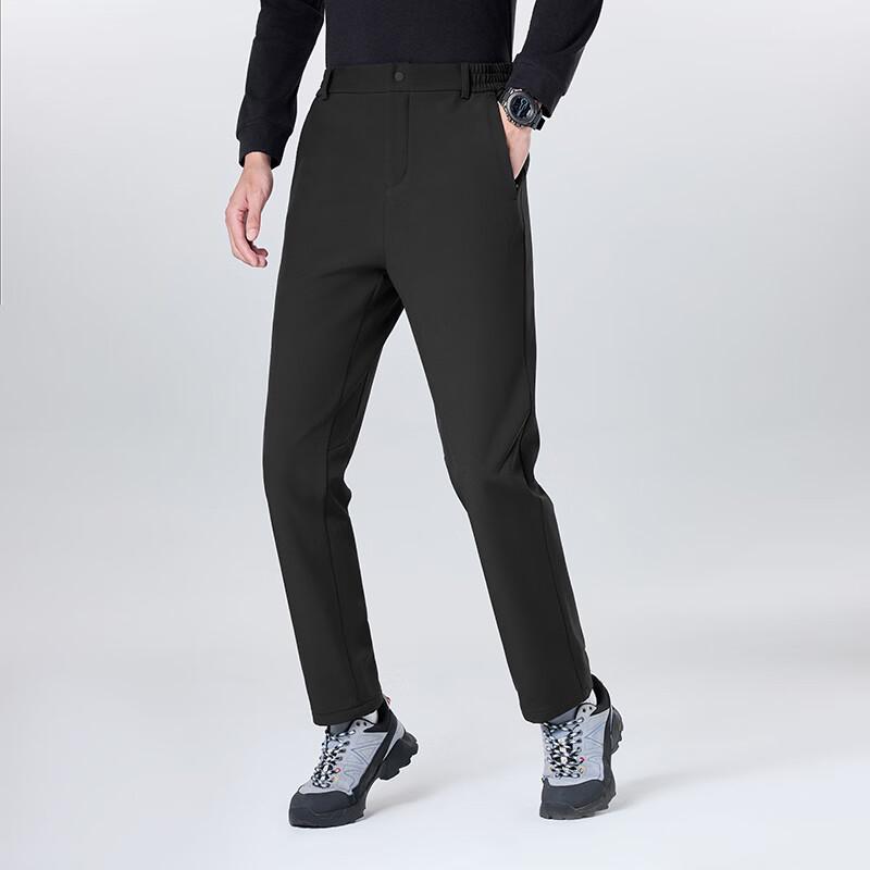 COVER GAL Men's Retro Quick-Dry Straight Casual Pants