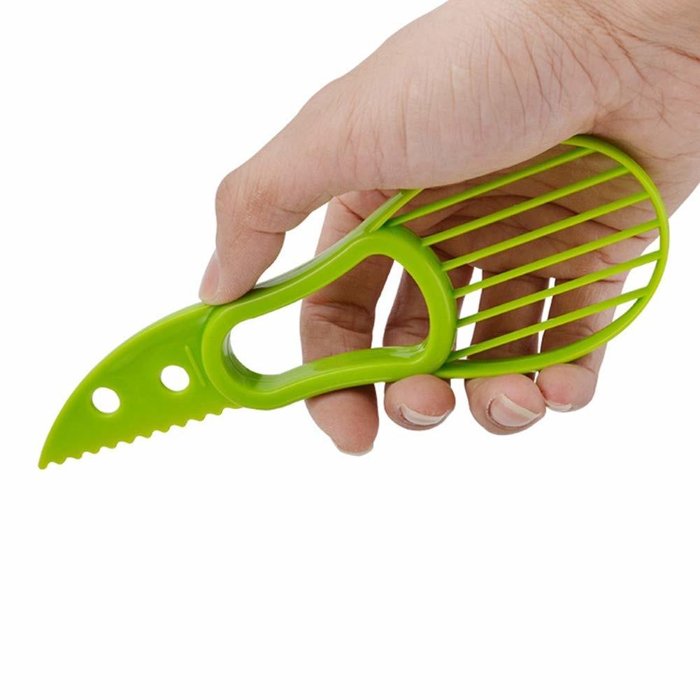 Feliator Avocado Plastic Knife 18 Cm Fruit Cutter Pitter Kitchen Tool