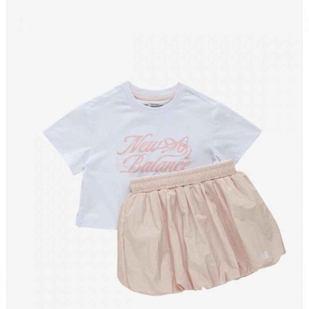 

New Balance Детский комплект с юбкой-баллоном и коротким рукавом Nk9yf2824g 10 30 1.NK9YF2824G 10 130