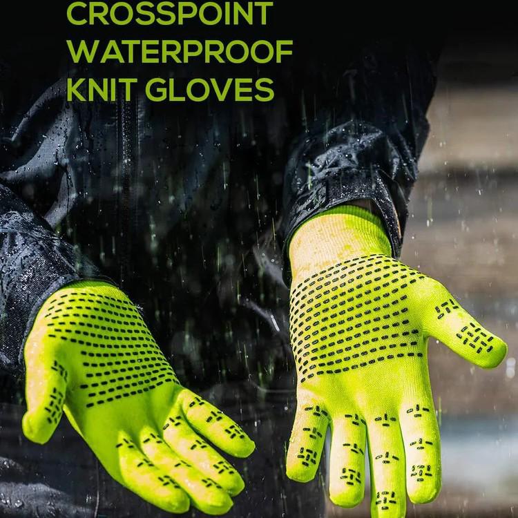 Unisex Touchscreen Windproof Waterproof Gloves with Wool Lining & Non-Slip Grip for Outdoor Activities