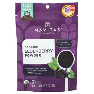 Organic Elderberry Powder, 3 Oz (85 G)
