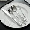 Premium Western Dinnerware Set: Elegant 304 Stainless Steel Knife, Fork & Spoon for Hotel, Restaurant, Wedding, and Home Use.