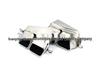 BMW 730Li/740Li/760Li Quad Outlet Square Tailpipe Upgrade with Modified Exhaust Pipe and Rear Lip