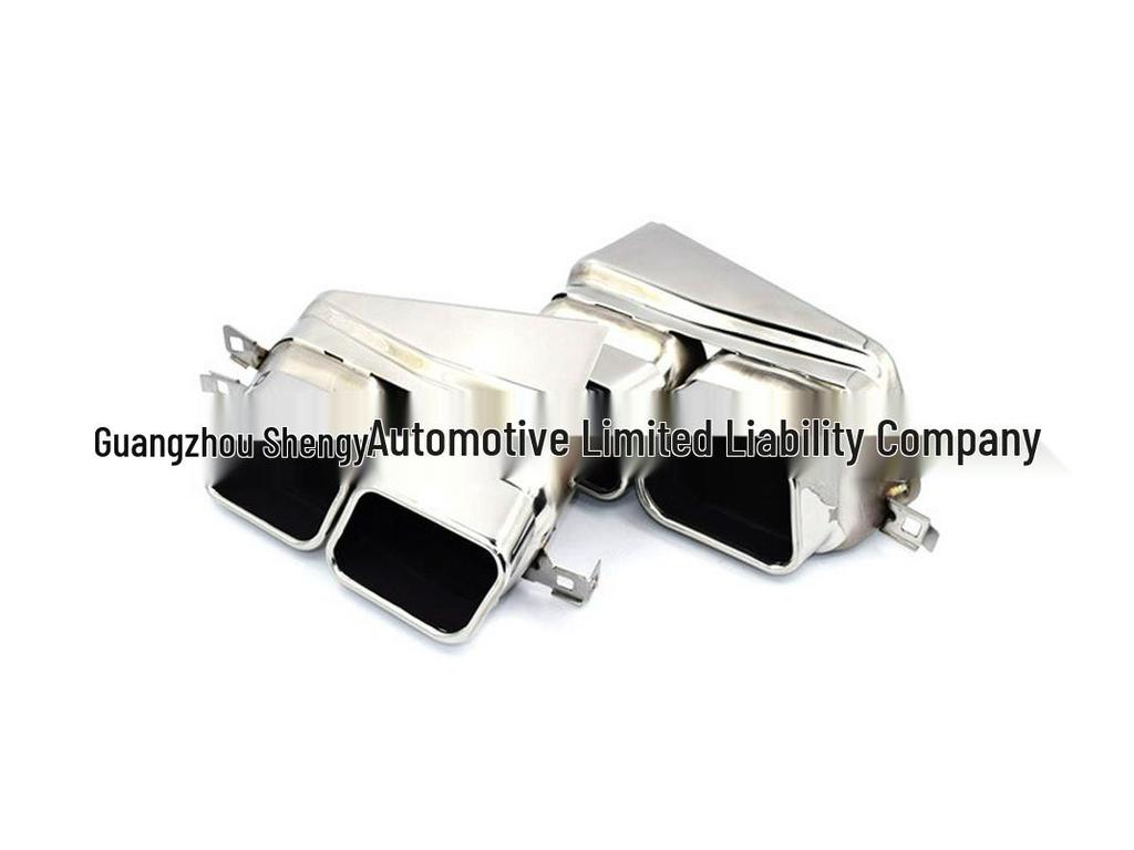 BMW 730Li/740Li/760Li Quad Outlet Square Tailpipe Upgrade with Modified Exhaust Pipe and Rear Lip