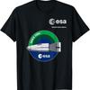 ESA European Space Agency Mission Rider Rocket Patch T Shirt