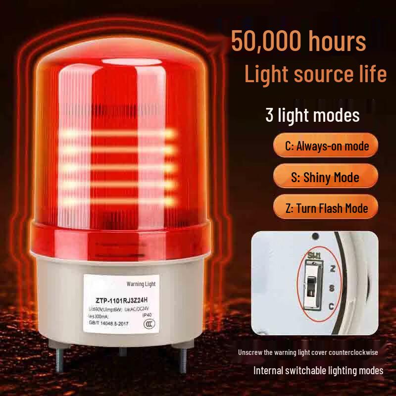 Andy Tai Sound and Light Alarm LED Warning Light
