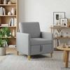 Exclusive House - Sofa with Storage Light Grey 72 X 78 X 87 Cm Polyester